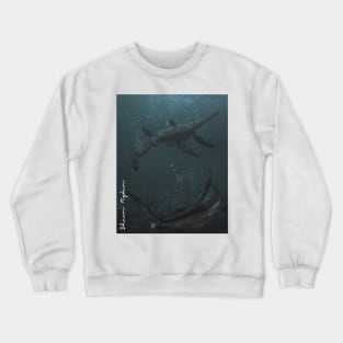 Underwater Monster Crewneck Sweatshirt